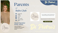 PARENTS & BUB CLUB | Guest Speaker | Advanced Paediatric Osteopath & IBCLC Lactation